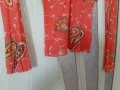 Красива цветна ефирна дамска блуза голямо деколте , снимка 3