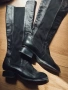 Елегантни дамски кожени ботуши , снимка 1