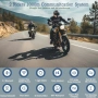 Нова слушалка Bluetooth интерком за мото каска 1000м IP67 шумопотискане, снимка 6