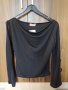 Дамска черна блуза 15лв, снимка 1 - Блузи с дълъг ръкав и пуловери - 40651917