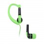 Слушалки с микрофон Canyon CNS-SEP1G спортни зелени тапи за уши In-earphone