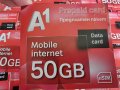 esim prepaid card 50GB A1 ,есим предплатена карта 50гб  на А1/Мтел/, снимка 2