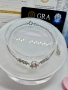 Сребърна гривна с мойсанит (диамант) 1 карат , снимка 9