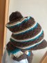 Нов комплект шапка и шал, снимка 1 - Шапки, шалове и ръкавици - 35174932