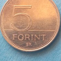 5 forint 2019 г.Унгария, снимка 1 - Нумизматика и бонистика - 42792101