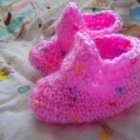 Бебешки терличета за новородени в розово, снимка 1 - Други - 38888100