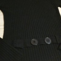 Черна зимна блуза рXS/S, снимка 3 - Блузи с дълъг ръкав и пуловери - 39564872