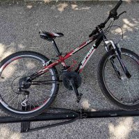  Алуминиев велосипед + Вело багажник - подарък., снимка 1 - Велосипеди - 37788668
