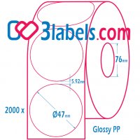 3labels Етикети на ролка за цветни инкджет принтери - Epson, Afinia, Trojan inkjet, снимка 8 - Консумативи за принтери - 38218549