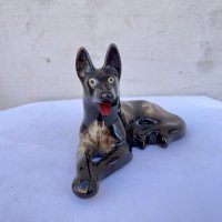 Керамична фигура на куче. №1359, снимка 1 - Колекции - 35000263