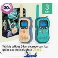 Детска радиостанция Уоки Токи с звукови ефекти и 3км обхват, снимка 2 - Електрически играчки - 39459257