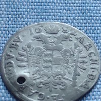 Сребърна монета 6 кройцера 1682г. Сент Виет Каринтия Леополд първи 13782, снимка 7 - Нумизматика и бонистика - 42915784