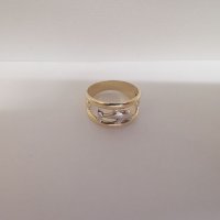 Златен пръстен делфин , снимка 6 - Пръстени - 26516570