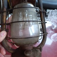 Стар немски газен фенер, снимка 5 - Антикварни и старинни предмети - 38431260