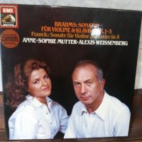 Brahms/ Anne-Sophie Mutter, Alexis Weissenberg, снимка 1 - Грамофонни плочи - 30491893