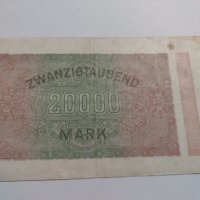 Райх банкнота - Германия - 20 000марки / 1923 година - 17980, снимка 10 - Нумизматика и бонистика - 31029673