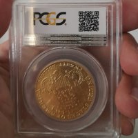Златна монета 20 долара 1907 г, снимка 1 - Нумизматика и бонистика - 40627354