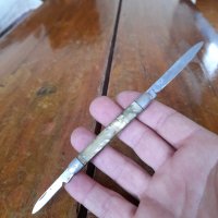 Стар джобен нож,ножче,ножка #15, снимка 5 - Други ценни предмети - 42157036