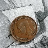Монета - Великобритания - 1 пени | 1945г., снимка 2 - Нумизматика и бонистика - 42062837