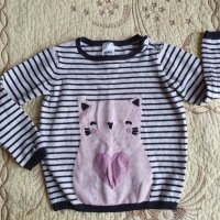 Английски детски пуловер , снимка 1 - Бебешки блузки - 38324855
