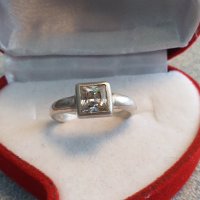Сребърен пръстен-3,45гр/925, снимка 1 - Пръстени - 30152858