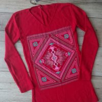 плетена блузка, снимка 2 - Блузи с дълъг ръкав и пуловери - 30146068