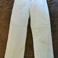 Страхотни бели дънки H&M за госпожица, снимка 1 - Детски панталони и дънки - 40491125