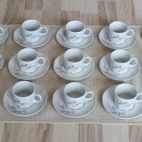 Чаши за кафе - Порцеланови, снимка 1 - Сервизи - 34417435