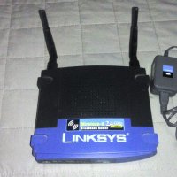 Wi-Fi Рутер Linksys WRT54GL v1.1, снимка 2 - Рутери - 44240241