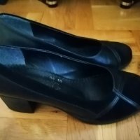 дамски обувки от естествена кожа, снимка 1 - Дамски обувки на ток - 26160180