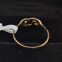 Нов Златен пръстен-1,59гр/14кр, снимка 5 - Пръстени - 42492381