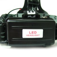 Професионален зареждащ се LED челник фенер за глава планина туризъм лов, снимка 6 - Къмпинг осветление - 29159436