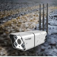 4G 2МP камера Външна водоустойчива камера за видеонаблюдение със 3 антени SIM карта 4G / WIFI , снимка 5 - IP камери - 33758279