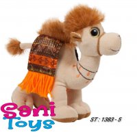 Плюшена камила със шарено седло, снимка 5 - Плюшени играчки - 38202582