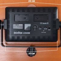 Проф. Фото, Видео Диодно осветление GODOX 500C, снимка 6 - Светкавици, студийно осветление - 44274920