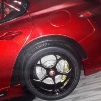 ALFA ROMEO GIULIA GTA M. RED METALIC  1.18  SOLIDO.  TOP  MODEL.! , снимка 5 - Колекции - 38189321