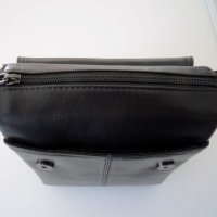 НАМАЛЕНА Мъжка чанта от естествена кожа Ar Pelle Италия, снимка 9 - Чанти - 38045581