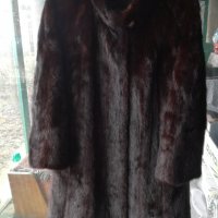Палто, естествен косъм, норка, снимка 3 - Палта, манта - 31324102