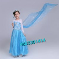 Рокля Елза Замръзналото кралство Frozen , снимка 13 - Детски рокли и поли - 34456068