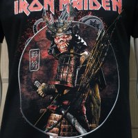 Нова мъжка тениска на музикалната група IRON MAIDEN - Senjutsu Samurai Eddie Snake Death  , снимка 5 - Тениски - 35622768