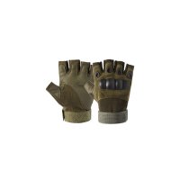 Ръкавици без пръсти зелен цвят, снимка 8 - Ръкавици - 42527019