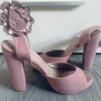 Killah Нови Дамски сандали с висок ток, снимка 3 - Дамски елегантни обувки - 37618787