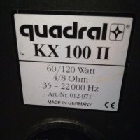 Quadral KX 100 4/8 Ома, снимка 14 - Тонколони - 29326720