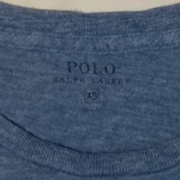 POLO Ralph Lauren оригинална блуза XS памучна синя фланелка, снимка 3 - Блузи - 30612751
