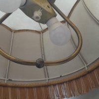 Абажур-винтидж, снимка 5 - Лампи за таван - 42419889