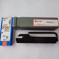 Комплект стругарски нож за рязане MGEHR 2020-4 с 10 пластини MGMN400 и ключ, снимка 4 - Други инструменти - 37338737