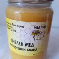 Уникален натурален планински мед МАГАРЕШКИ БОДИЛ 900 гр., снимка 1 - Пчелни продукти - 44224166