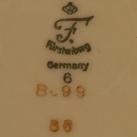 немски порцеланови чинийки с птици , снимка 5 - Колекции - 42574484
