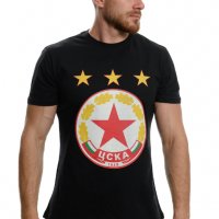 Нова мъжка тениска с дигитален печат на футболния отбор ЦСКА (CSKA), снимка 5 - Тениски - 37663677
