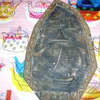 Бронзово пано за стена  от СССР ПСКОВ, снимка 2 - Антикварни и старинни предмети - 44616521